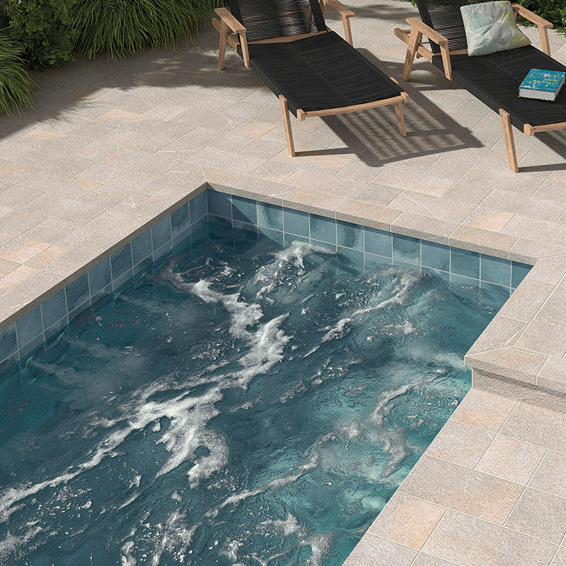6x6 Swimming Pool Deep Emerald porcelain tile - Industry Tile